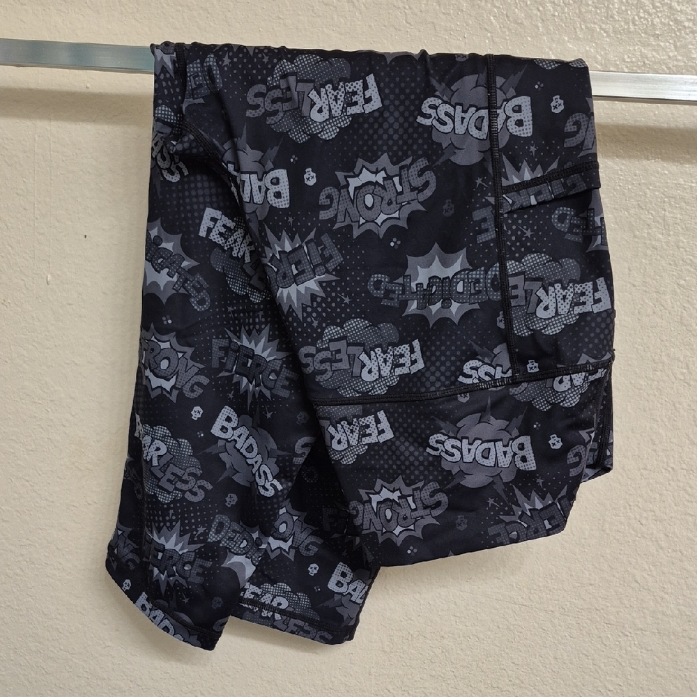 Constantly Varied Gear Black Graphic Capris